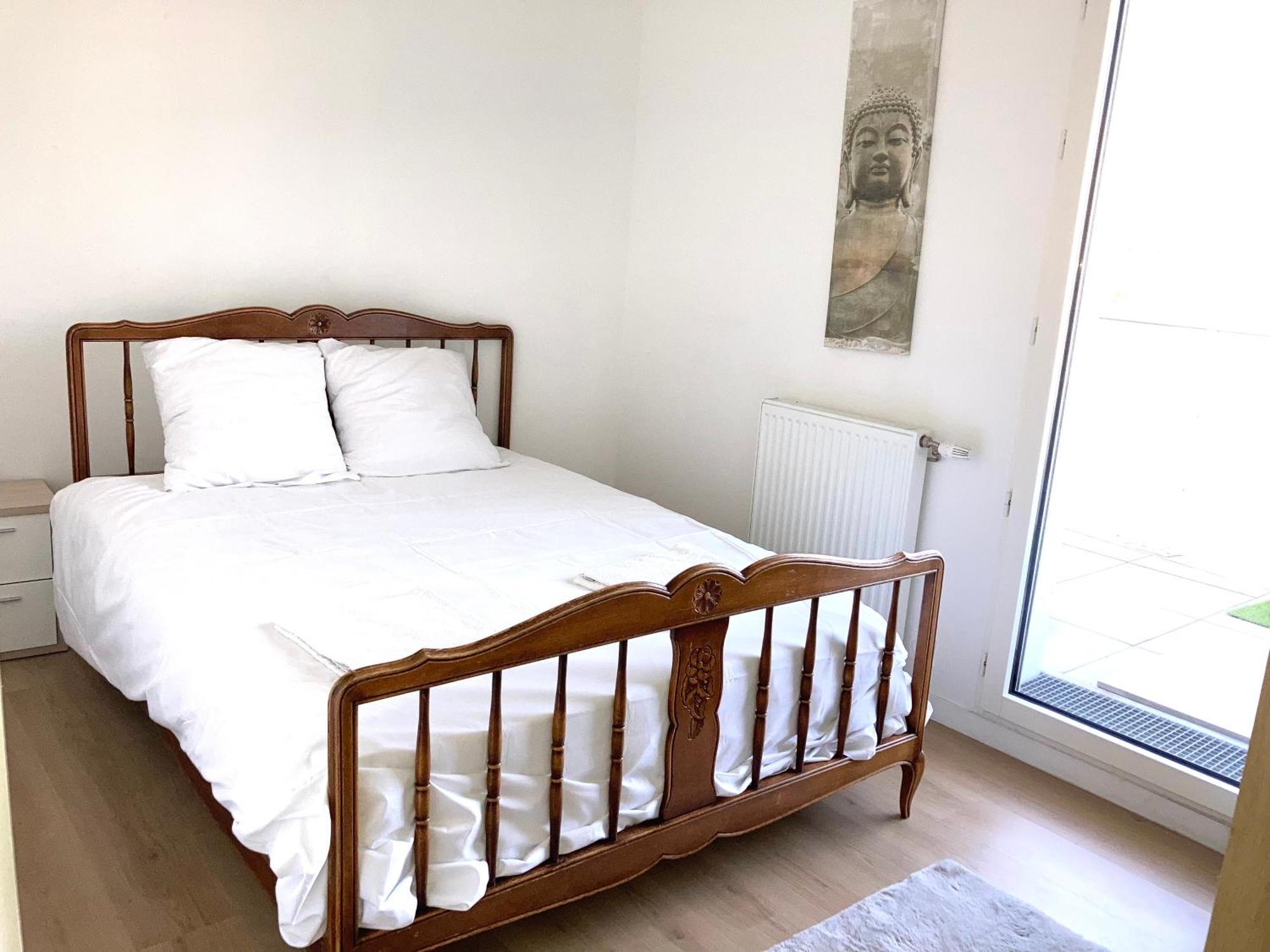 Appartement 87 M2 - 3 Chambres - 6 Personnes - Proche Paris - Parking Gratuit Asnieres-sur-Seine Luaran gambar