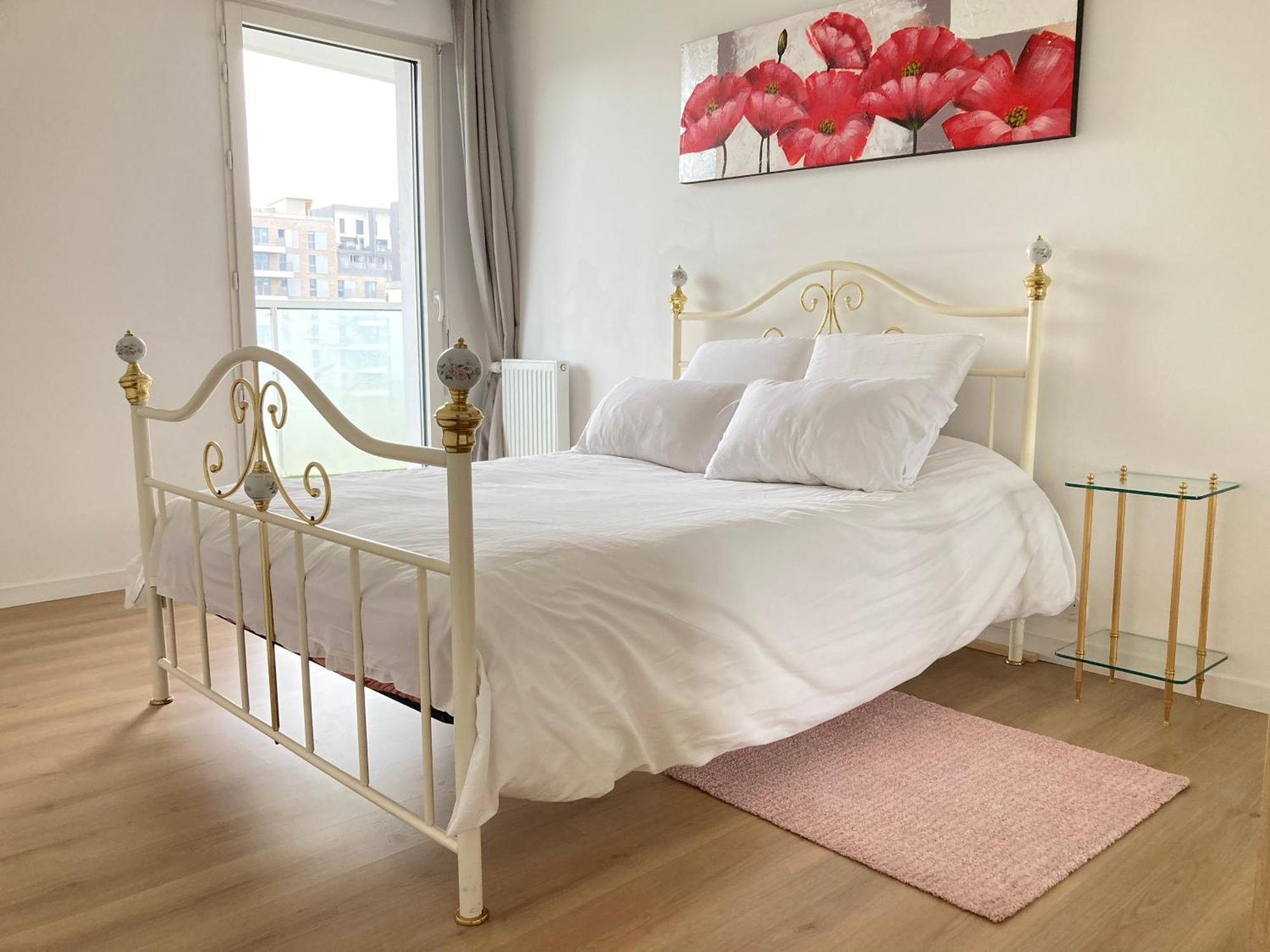 Appartement 87 M2 - 3 Chambres - 6 Personnes - Proche Paris - Parking Gratuit Asnieres-sur-Seine Luaran gambar